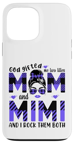 Gott hat mich zu Tittles Mama und Mimi Oma Muttertag geschenkt Hülle für iPhone 13 Pro Max Gott hat mich zu Tittles Mama und Mimi Oma Muttertag geschenkt Hülle für iPhone 13 Pro Max von God gifted me to tittles mother and grandmother
