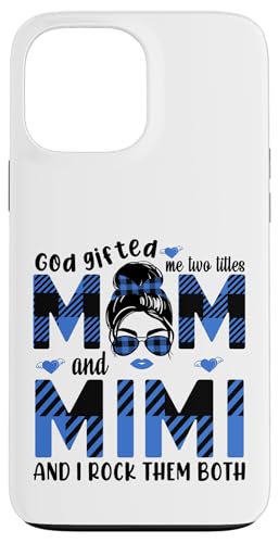 Gott hat mich zu Tittles Mama und Mimi Oma Muttertag geschenkt Hülle für iPhone 13 Pro Max Gott hat mich zu Tittles Mama und Mimi Oma Muttertag geschenkt Hülle für iPhone 13 Pro Max von God gifted me to tittles mother and grandmother
