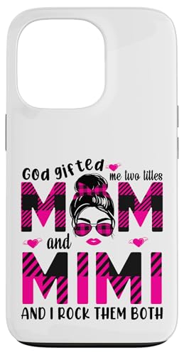 Gott hat mich zu Tittles Mama und Mimi Oma Muttertag geschenkt Hülle für iPhone 13 Pro von God gifted me to tittles mother and grandmother