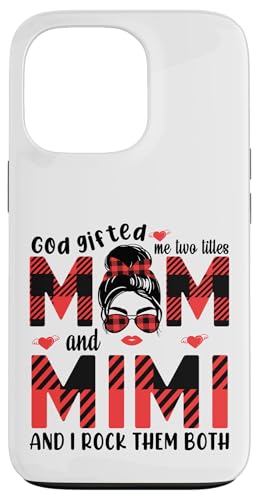 Gott hat mich zu Tittles Mama und Mimi Oma Muttertag geschenkt Hülle für iPhone 13 Pro von God gifted me to tittles mother and grandmother