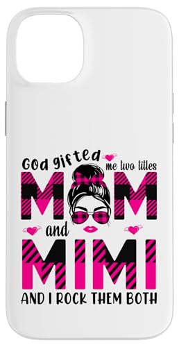 Gott hat mich zu Tittles Mama und Mimi Oma Muttertag geschenkt Hülle für iPhone 14 Plus von God gifted me to tittles mother and grandmother