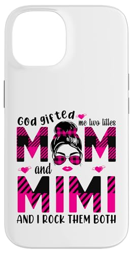 Gott hat mich zu Tittles Mama und Mimi Oma Muttertag geschenkt Hülle für iPhone 14 von God gifted me to tittles mother and grandmother
