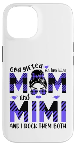 Gott hat mich zu Tittles Mama und Mimi Oma Muttertag geschenkt Hülle für iPhone 14 Gott hat mich zu Tittles Mama und Mimi Oma Muttertag geschenkt Hülle für iPhone 14 von God gifted me to tittles mother and grandmother