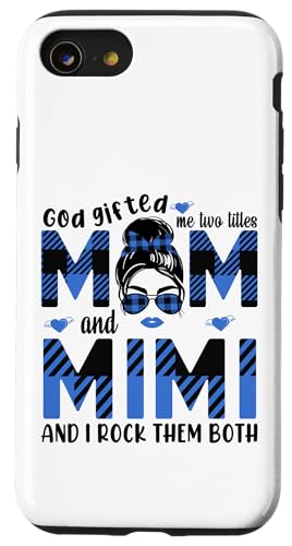Gott hat mich zu Tittles Mama und Mimi Oma Muttertag geschenkt Hülle für iPhone SE (2020) / 7 / 8 von God gifted me to tittles mother and grandmother