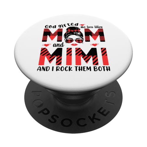 Gott hat mich zu Tittles Mama und Mimi Oma Muttertag geschenkt PopSockets Klebender PopGrip Gott hat mich zu Tittles Mama und Mimi Oma Muttertag geschenkt PopSockets Klebender PopGrip von God gifted me to tittles mother and grandmother