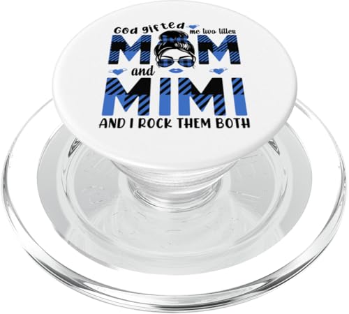 Gott hat mich zu Tittles Mama und Mimi Oma Muttertag geschenkt PopSockets PopGrip für MagSafe Gott hat mich zu Tittles Mama und Mimi Oma Muttertag geschenkt PopSockets PopGrip für MagSafe von God gifted me to tittles mother and grandmother