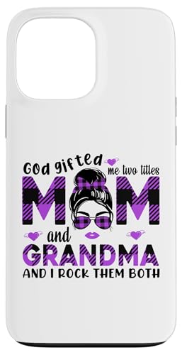 Gott hat mich zu Tittles Mama und Oma Mama Muttertag geschenkt Hülle für iPhone 13 Pro Max Gott hat mich zu Tittles Mama und Oma Mama Muttertag geschenkt Hülle für iPhone 13 Pro Max von God gifted me to tittles mother and grandmother