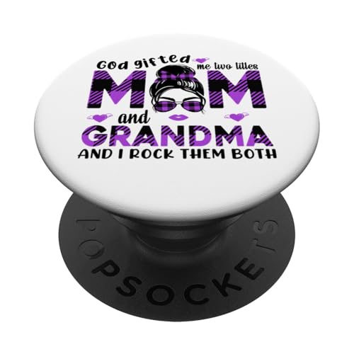 Gott hat mich zu Tittles Mama und Oma Mama Muttertag geschenkt PopSockets Klebender PopGrip Gott hat mich zu Tittles Mama und Oma Mama Muttertag geschenkt PopSockets Klebender PopGrip von God gifted me to tittles mother and grandmother