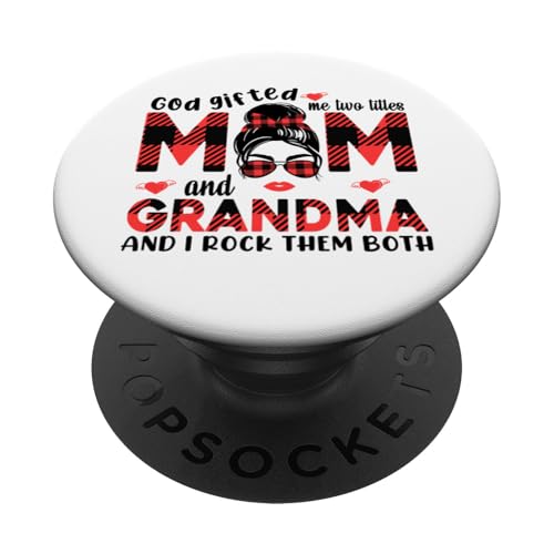 Gott hat mich zu Tittles Mama und Oma Mama Muttertag geschenkt PopSockets Klebender PopGrip Gott hat mich zu Tittles Mama und Oma Mama Muttertag geschenkt PopSockets Klebender PopGrip von God gifted me to tittles mother and grandmother