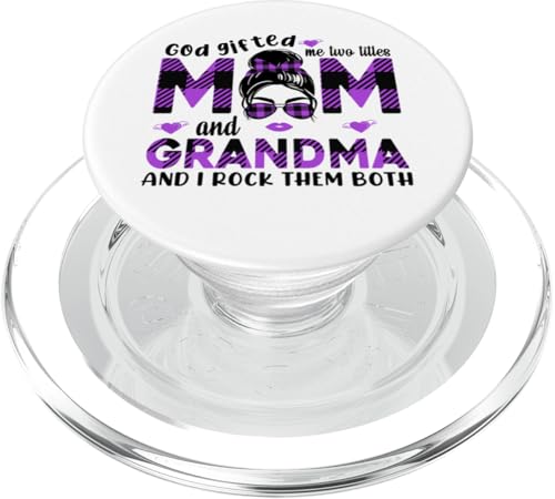 Gott hat mich zu Tittles Mama und Oma Mama Muttertag geschenkt PopSockets PopGrip für MagSafe Gott hat mich zu Tittles Mama und Oma Mama Muttertag geschenkt PopSockets PopGrip für MagSafe von God gifted me to tittles mother and grandmother