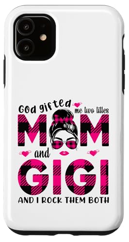 Gott hat mich zu Tittles Mama und Oma geschenkt Muttertag Gigi Hülle für iPhone 11 von God gifted me to tittles mother and grandmother