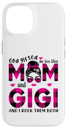 Gott hat mich zu Tittles Mama und Oma geschenkt Muttertag Gigi Hülle für iPhone 14 von God gifted me to tittles mother and grandmother