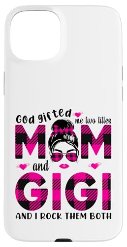 Gott hat mich zu Tittles Mama und Oma geschenkt Muttertag Gigi Hülle für iPhone 15 Plus Gott hat mich zu Tittles Mama und Oma geschenkt Muttertag Gigi Hülle für iPhone 15 Plus von God gifted me to tittles mother and grandmother