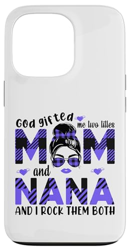 Gott hat mich zu Tittles Mama und Oma geschenkt Muttertag Hülle für iPhone 13 Pro von God gifted me to tittles mother and grandmother