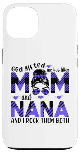 Gott hat mich zu Tittles Mama und Oma geschenkt Muttertag Hülle für iPhone 13 von God gifted me to tittles mother and grandmother
