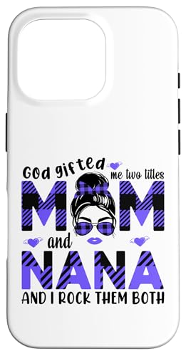 Gott hat mich zu Tittles Mama und Oma geschenkt Muttertag Hülle für iPhone 16 Pro Gott hat mich zu Tittles Mama und Oma geschenkt Muttertag Hülle für iPhone 16 Pro von God gifted me to tittles mother and grandmother
