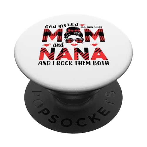 Gott hat mich zu Tittles Mama und Oma geschenkt Muttertag PopSockets Klebender PopGrip Gott hat mich zu Tittles Mama und Oma geschenkt Muttertag PopSockets Klebender PopGrip von God gifted me to tittles mother and grandmother