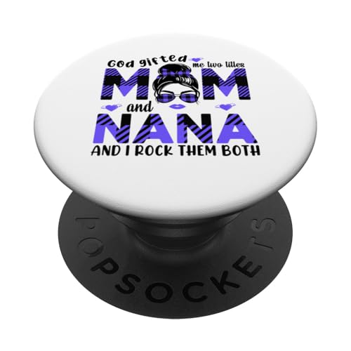 Gott hat mich zu Tittles Mama und Oma geschenkt Muttertag PopSockets Klebender PopGrip Gott hat mich zu Tittles Mama und Oma geschenkt Muttertag PopSockets Klebender PopGrip von God gifted me to tittles mother and grandmother