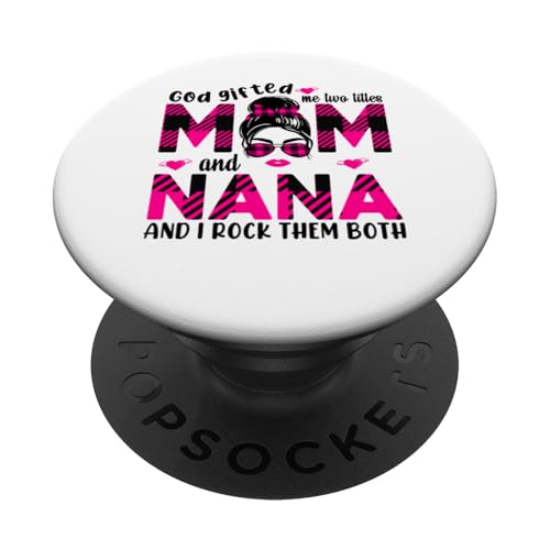 Gott hat mich zu Tittles Mama und Oma geschenkt Muttertag PopSockets Klebender PopGrip Gott hat mich zu Tittles Mama und Oma geschenkt Muttertag PopSockets Klebender PopGrip von God gifted me to tittles mother and grandmother