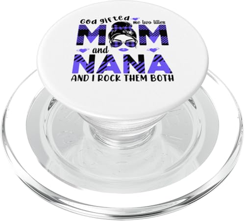 Gott hat mich zu Tittles Mama und Oma geschenkt Muttertag PopSockets PopGrip für MagSafe Gott hat mich zu Tittles Mama und Oma geschenkt Muttertag PopSockets PopGrip für MagSafe von God gifted me to tittles mother and grandmother