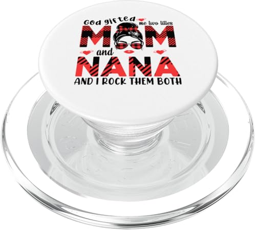 Gott hat mich zu Tittles Mama und Oma geschenkt Muttertag PopSockets PopGrip für MagSafe Gott hat mich zu Tittles Mama und Oma geschenkt Muttertag PopSockets PopGrip für MagSafe von God gifted me to tittles mother and grandmother
