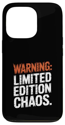 Warnung: Limited Edition Chaos Funny Sarcastic Hülle für iPhone 13 Pro Warnung: Limited Edition Chaos Funny Sarcastic Hülle für iPhone 13 Pro von God made quote