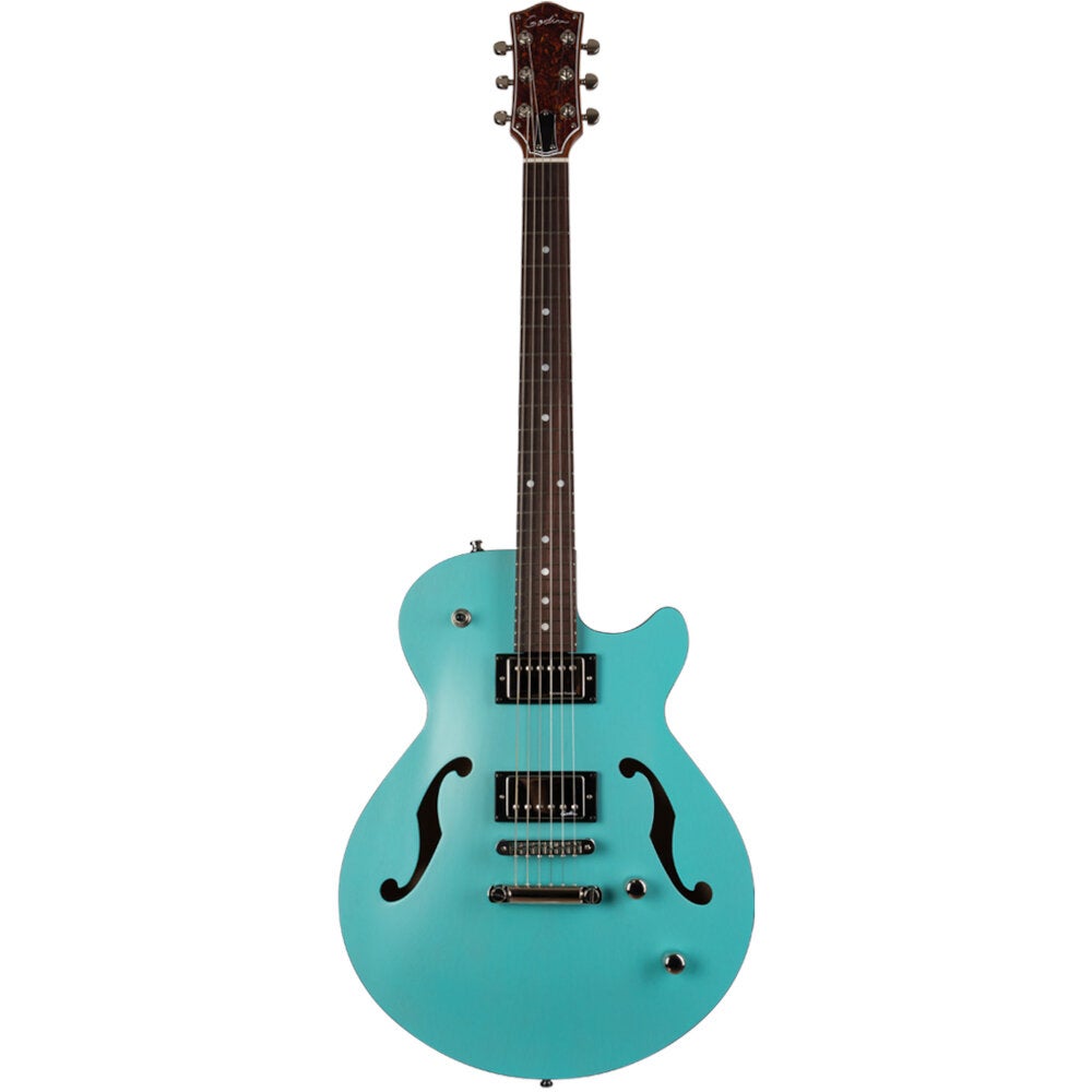 Godin Montreal Premiere HT Laguna Blue Semi-Acoustic Guitar with Gig Bag Godin Montreal Premiere HT Laguna Blue Semi-Acoustic Guitar with Gig Bag von Godin