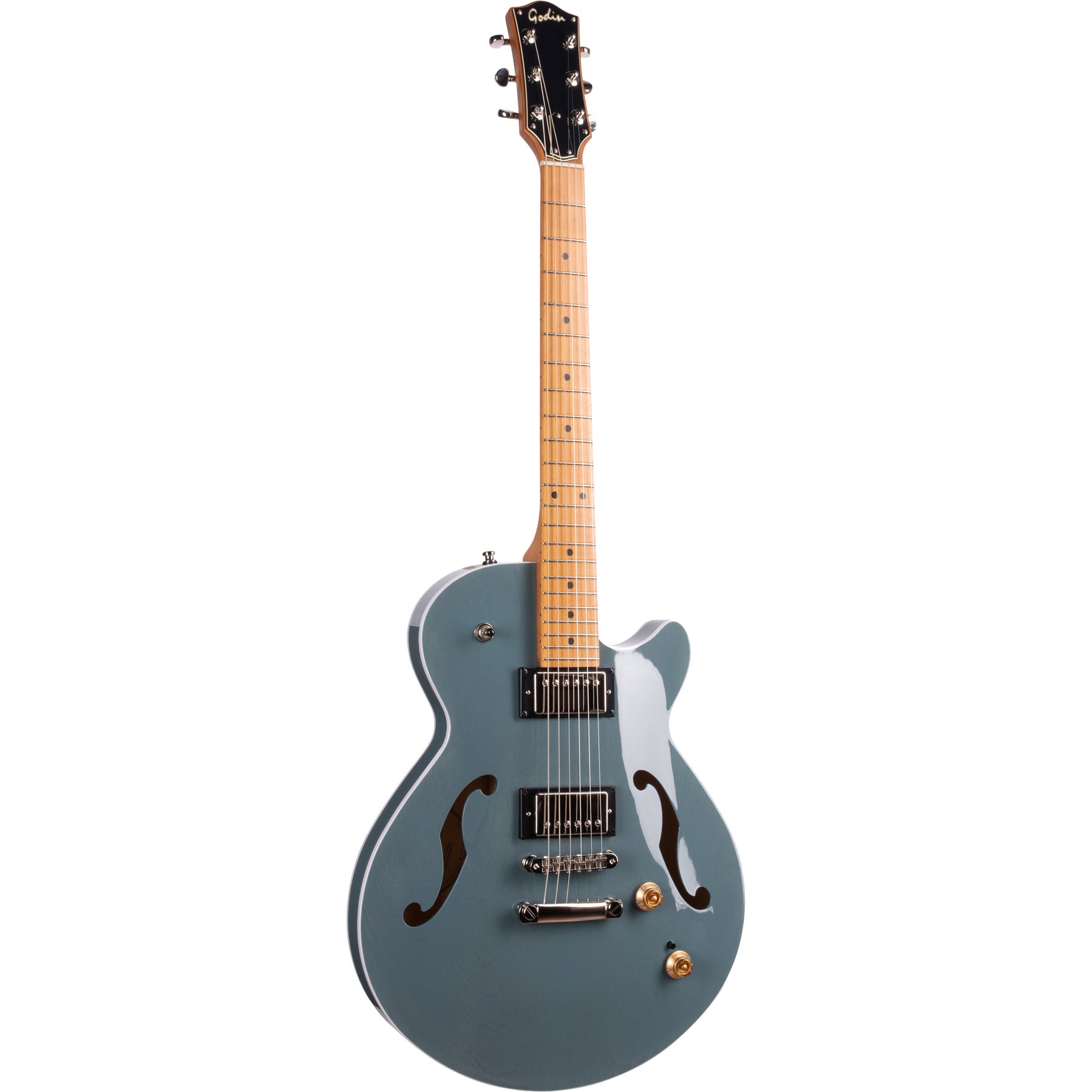 Godin Montreal Premiere Pro Arctik Blue Semi-Acoustic Guitar with Gig Bag Godin Montreal Premiere Pro Arctik Blue Semi-Acoustic Guitar with Gig Bag von Godin