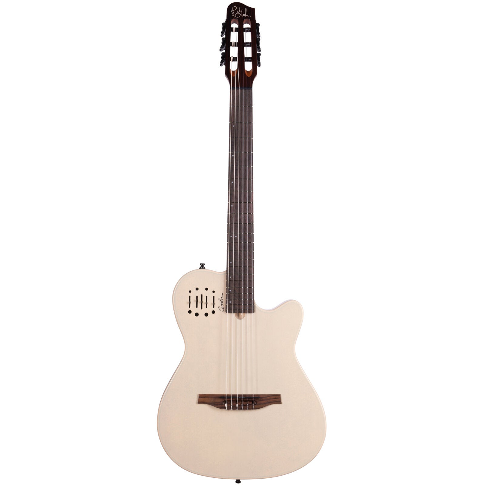 Godin Multiac Mundial Ozark Cream Electro-Acoustic Classical Guitar with Gig Bag Godin Multiac Mundial Ozark Cream Electro-Acoustic Classical Guitar with Gig Bag von Godin