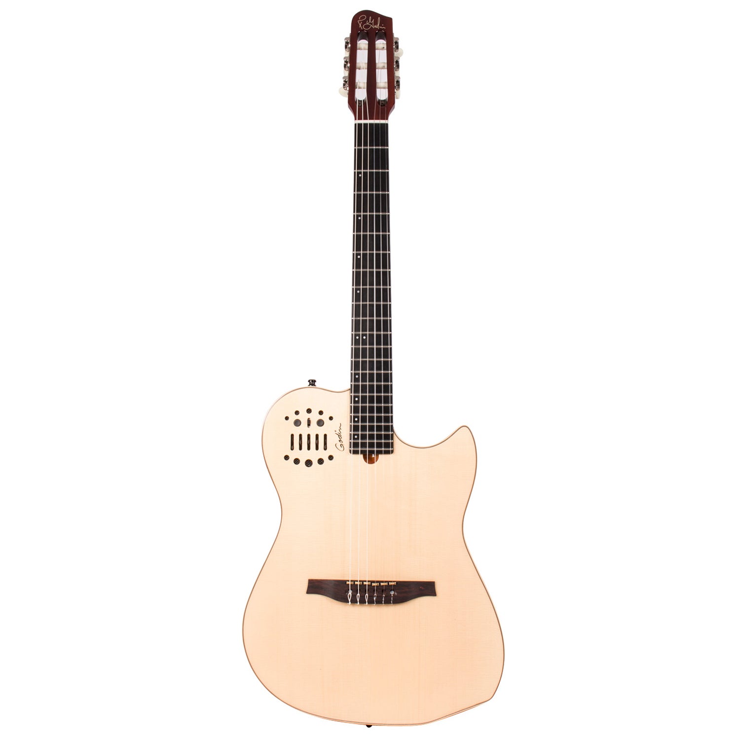 Godin Multiac Nylon Natural HG Konzertgitarre mit Tonabnehmer Godin Multiac Nylon Natural HG Konzertgitarre mit Tonabnehmer von Godin