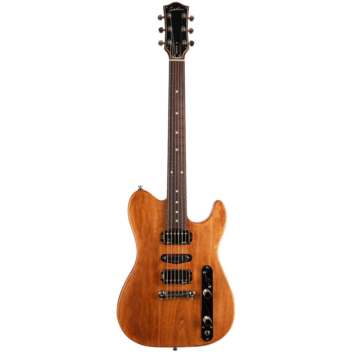 Godin Radium Winchester Brown RN Electric Guitar with Gig Bag Godin Radium Winchester Brown RN Electric Guitar with Gig Bag von Godin