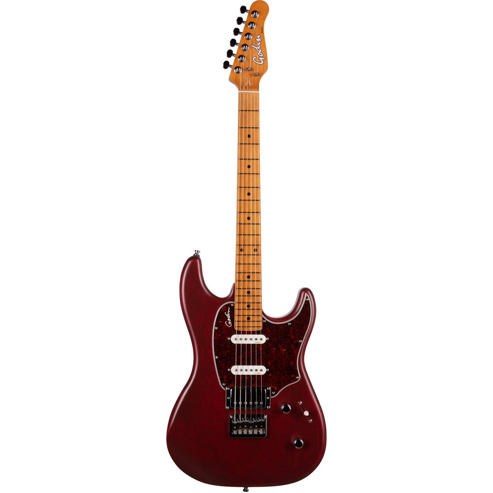 Godin Session HT Aztek Red MN Electric Guitar with Gig Bag Godin Session HT Aztek Red MN Electric Guitar with Gig Bag von Godin
