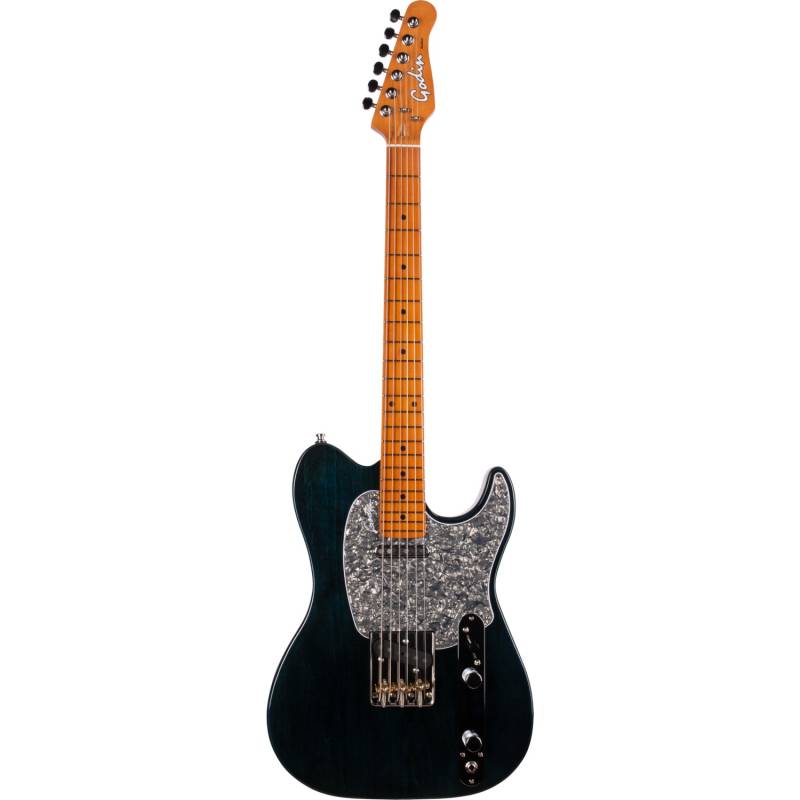Godin Stadium Pro Pacific Blue MN Electric Guitar with Gig Bag von Godin