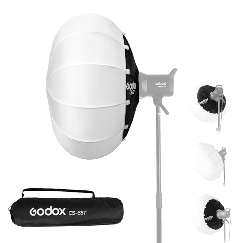 GODOX CS-85T 85cm/33.5in Laterne Softbox Laternen Bowens Mount Softboxen Fotografie für GODOX SL60W M300 LA150 LA200 LED Video Light Kompatibel mit NEEWER CB60B CB150W Aputure Licht 600d Amaran 60x GODOX CS-85T 85cm/33.5in Laterne Softbox Laternen Bowens Mount Softboxen Fotografie für GODOX SL60W M300 LA150 LA200 LED Video Light Kompatibel mit NEEWER CB60B CB150W Aputure Licht 600d Amaran 60x von Godox