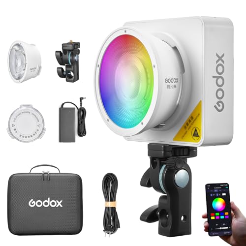 GODOX ML100R LED Video Light, 100W Full Color Light (ML100R) von Godox