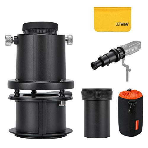 GODOX S30 Zubehör SA-P Projektionsvorsatz Fokussierzubehör LED Scheinwerfer mit einem SA-01 85mm Objektiv für Godox Fokussierendes LED Videolicht S30 (SAP) von Godox