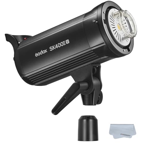 GODOX SK400II-V 400Ws 5600K Bowens Mount Fotostudio-Stroboskoplicht, Eingebautes 2.4G Wireless X System mit LED-Einstelllicht Fotografie Blitze GODOX SK400II-V 400Ws 5600K Bowens Mount Fotostudio-Stroboskoplicht, Eingebautes 2.4G Wireless X System mit LED-Einstelllicht Fotografie Blitze von Godox