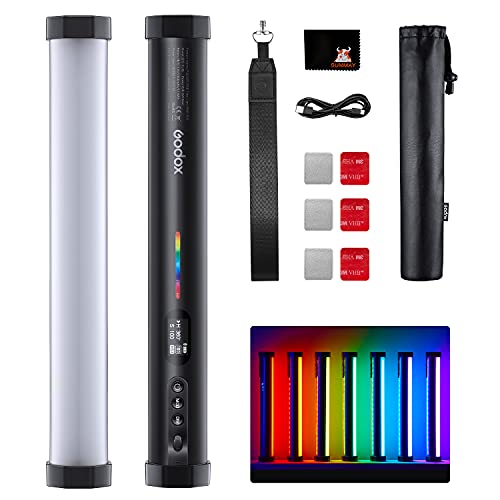 GODOX TL30 Handheld Full-Color RGB Tube Light 2700-6500K Einstellbar 13 FX Lichteffekt CRI 97 TLCI 99 Präzise Farbunterstützung APP Control Magnet Design für Filmaufnahmen Videofotografie GODOX TL30 Handheld Full-Color RGB Tube Light 2700-6500K Einstellbar 13 FX Lichteffekt CRI 97 TLCI 99 Präzise Farbunterstützung APP Control Magnet Design für Filmaufnahmen Videofotografie von Godox