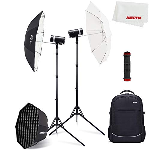 Godox AD300Pro AD300 PRO Rucksack-Kit mit Zwei Blitzen 300W 2,4 G TTL 1/8000 HSS, 0,01-1,5 Sek. Recyclingzeit, 320 volle Leistung mit 2600 mAh Lithium-Batterie Godox AD300Pro AD300 PRO Rucksack-Kit mit Zwei Blitzen 300W 2,4 G TTL 1/8000 HSS, 0,01-1,5 Sek. Recyclingzeit, 320 volle Leistung mit 2600 mAh Lithium-Batterie von Godox