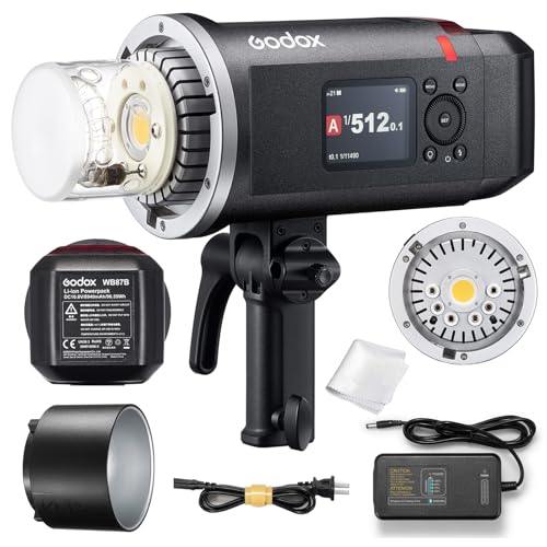 Godox AD600BM II AD600BMII Manueller HSS-Außenblitz, 500 Blitze bei Volllast, 40W LED-Modellierlampe, Farbkodierte LED-Bedienfelder, 10.8V/8940mAh Li-Akku, mit Bowens-Mount für vielfältige Lichtforme Godox AD600BM II AD600BMII Manueller HSS-Außenblitz, 500 Blitze bei Volllast, 40W LED-Modellierlampe, Farbkodierte LED-Bedienfelder, 10.8V/8940mAh Li-Akku, mit Bowens-Mount für vielfältige Lichtforme von Godox