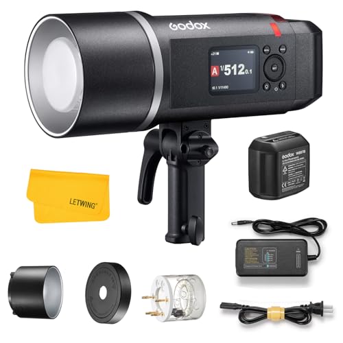 Godox AD600BM II AD600BMII Strobe Flash, 2.4G 600Ws GN87 Blitzgerät Licht, 0.01-1.9s Recycle Zeit, 40W Modellierlampe, One-Tap Sync mit X3, Bowens Mount Blitzlicht Monolight Godox AD600BM II AD600BMII Strobe Flash, 2.4G 600Ws GN87 Blitzgerät Licht, 0.01-1.9s Recycle Zeit, 40W Modellierlampe, One-Tap Sync mit X3, Bowens Mount Blitzlicht Monolight von Godox
