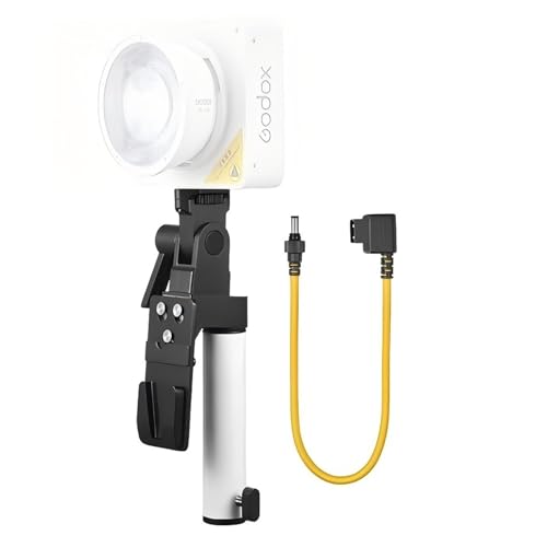 Godox AK-B02 V-Mount Batterie-Handgriff mit D-Tap zu 2.5mm DC Kabel, kompatibel mit GODOX ML100R ML100BI und Godox ML60IIBi LED Video Licht Godox AK-B02 V-Mount Batterie-Handgriff mit D-Tap zu 2.5mm DC Kabel, kompatibel mit GODOX ML100R ML100BI und Godox ML60IIBi LED Video Licht von Godox