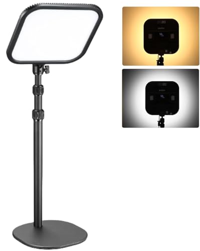 Godox ES30 Kit2, Desktop Key Light mit ausziehbarem Tischständer, CRI 96 TLCI 97, 0–100% Helligkeit und 2800–6500 K Farbtemperatur, APP-Steuerung, Soft Light Panel für Streaming, Zoom Calls, YouTube Godox ES30 Kit2, Desktop Key Light mit ausziehbarem Tischständer, CRI 96 TLCI 97, 0–100% Helligkeit und 2800–6500 K Farbtemperatur, APP-Steuerung, Soft Light Panel für Streaming, Zoom Calls, YouTube von Godox