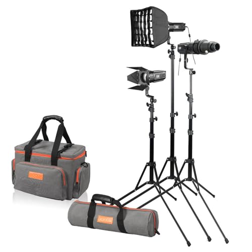 Godox Focusing LED Light S30 Kit, SA 30D, Schwarz von Godox