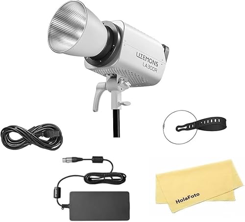 Godox LA300R Vollfarb-RGB-LED-Videoleuchte, 330 W LED-Fotografielampe, 1800 K – 10000 K CCT, Hoher CRI 95+ TLCL 94+, mit 14 FX-Effekten, für Studio, Fotografie, Videoaufnahmen, Live-Streaming Godox LA300R Vollfarb-RGB-LED-Videoleuchte, 330 W LED-Fotografielampe, 1800 K – 10000 K CCT, Hoher CRI 95+ TLCL 94+, mit 14 FX-Effekten, für Studio, Fotografie, Videoaufnahmen, Live-Streaming von Godox