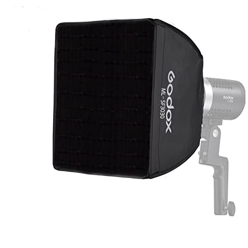 Godox ML-SF3030 Softbox kompatibel für godox V1 AD100PRO AD200PRO AD300PRO V860III V860II V850II ML30 ML30Bi ML60 ML60Bi LED Videoleuchte Godox ML-SF3030 Softbox kompatibel für godox V1 AD100PRO AD200PRO AD300PRO V860III V860II V850II ML30 ML30Bi ML60 ML60Bi LED Videoleuchte von Godox