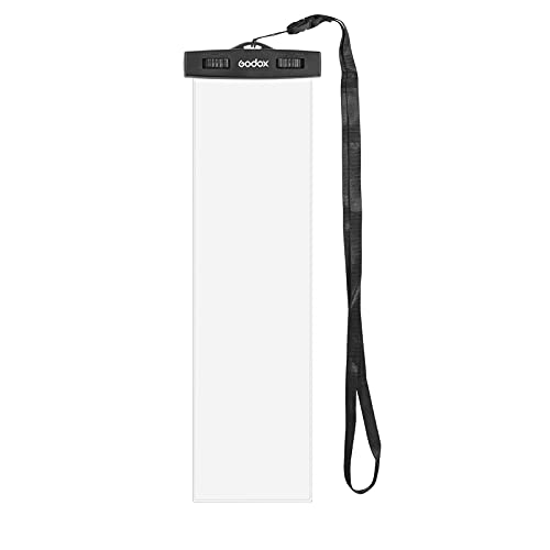 Godox TL-W30 LED Tube Light wasserdichte Tasche Transparente Schutztasche mit Lanyard für Godox TL30 RGB Röhrenlicht von Godox