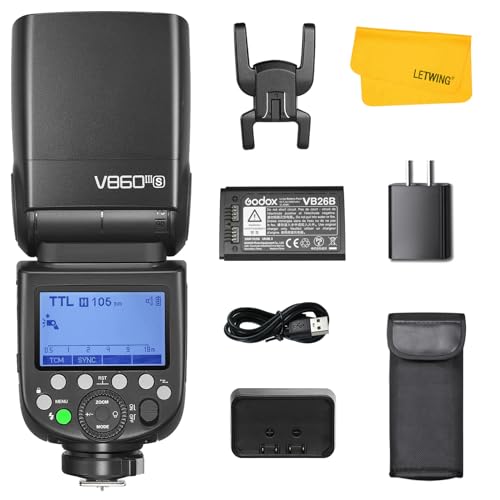Godox V860III-S TTL 2.4G Wireless Blitzgerät HSS 1/8000 Li-on Batterien Kamera Flash Speedlite Kompatibel für Sony DSLR Kamera von Godox