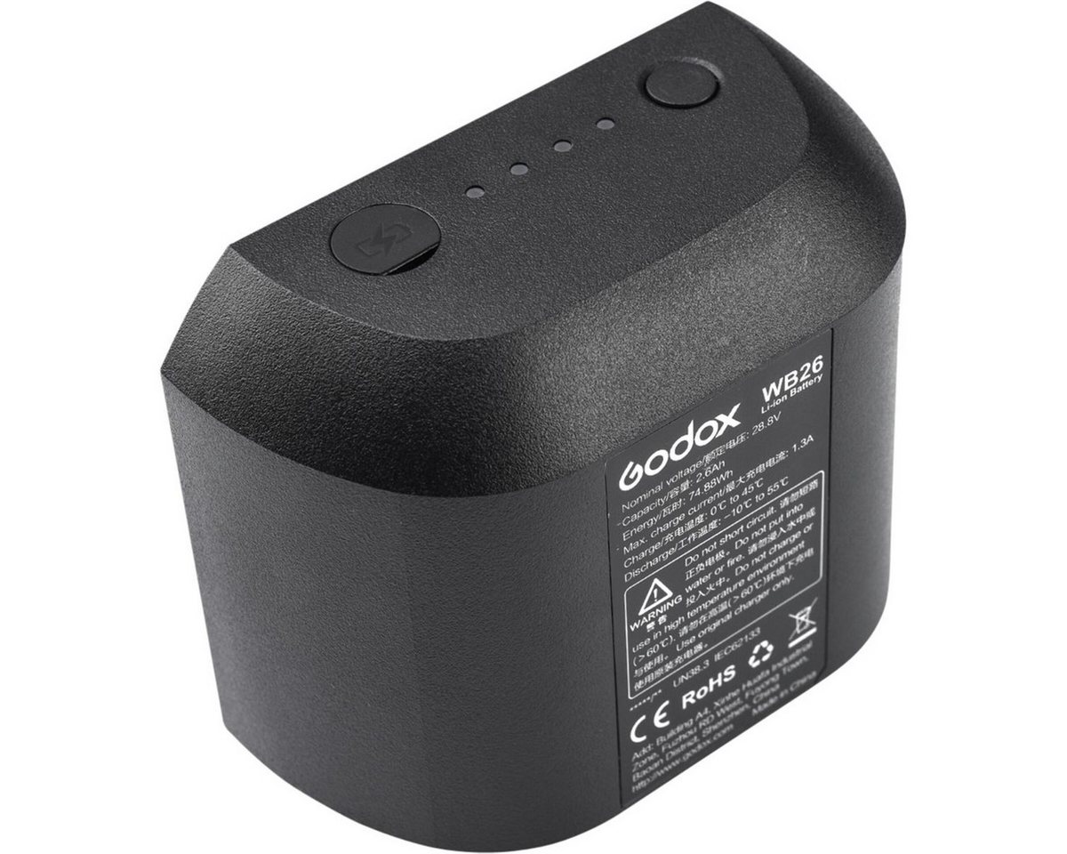 Godox WB26 Akku für AD600 Pro Kamera-Akku Godox WB26 Akku für AD600 Pro Kamera-Akku von Godox