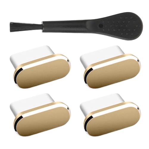 Godpqiui Staubschutzstecker,Antistaub-Port-Schutzset 4er Pack - Anschlusschutz mit Reinigungsbürste für Tablet Zuhause Camping Reisen Outdoor-Aktivitäten Godpqiui Staubschutzstecker,Antistaub-Port-Schutzset 4er Pack - Anschlusschutz mit Reinigungsbürste für Tablet Zuhause Camping Reisen Outdoor-Aktivitäten von Godpqiui
